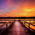 Pier At Sunset